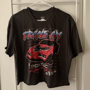 Trans am crop top